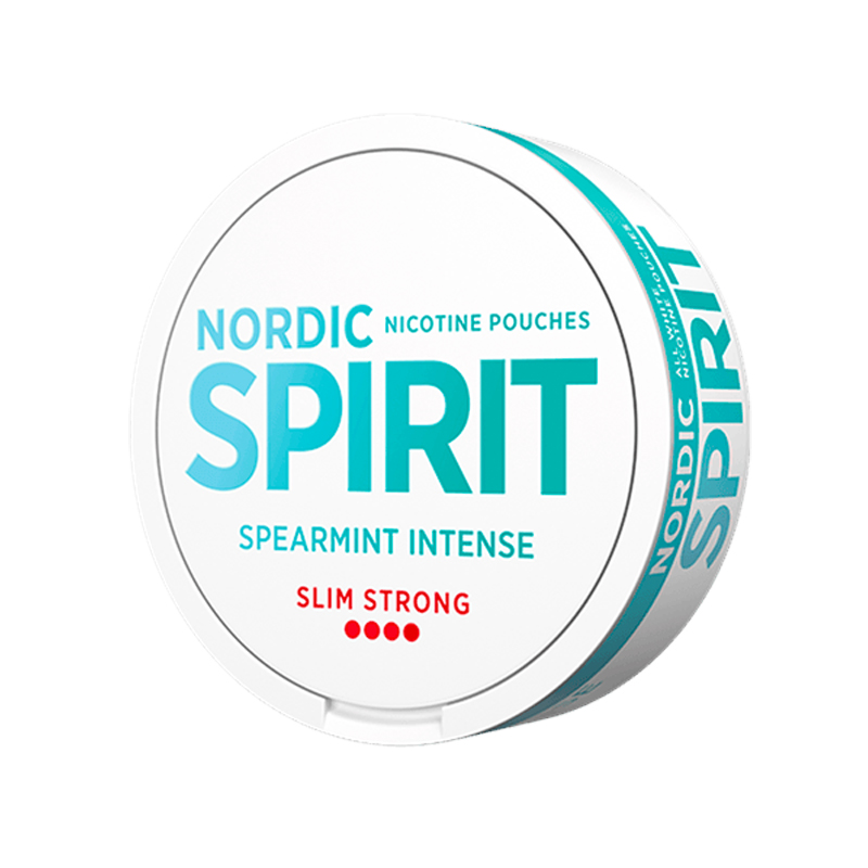 Nordic Spirit Spearmint Intense Strong Nicotine Pouches 